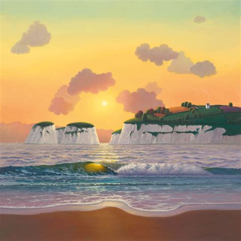 Coastal View Paul Corfield Castle Fine Art