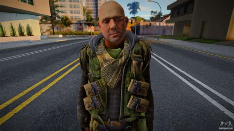 Michael Psycho Sykes From Crysis 3 For Gta San Andreas