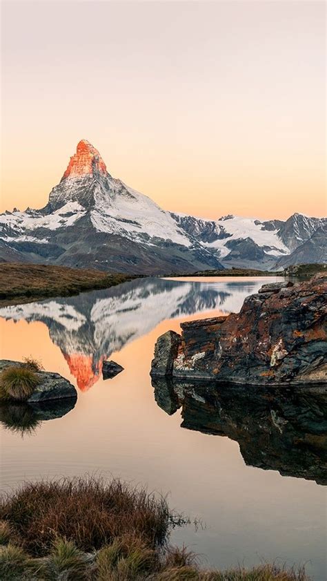 Matterhorn Reflection Wallpaper Backiee