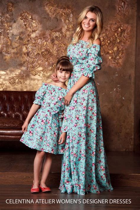 Mother Daughter Matching Dress Mom And Daughter Dresses Mom And