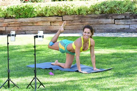 Brooke Burke Shows Off Her Sexy Body At Home In Malibu Photos