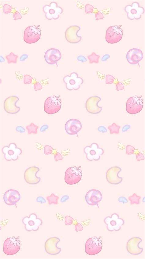 Kawaii Pink Wallpapers Top Free Kawaii Pink Backgrounds Wallpaperaccess