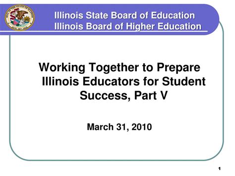 Ppt Illinois State Board Of Education Illinois Board Of