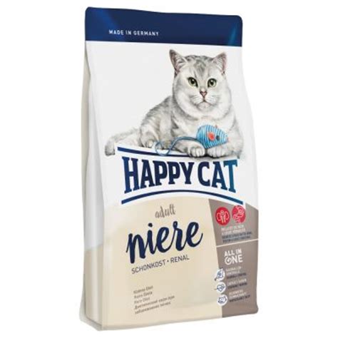 Though cats with kidney disease consume lots of water, it is in large part because their kidneys cannot retain it as efficiently as they used to. Happy Cat Adult Kidney Diet Dry Food