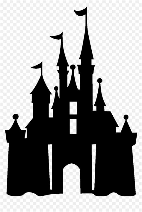Download Mickey Magic Kingdom Cinderella - Disney Castle Silhouette ...
