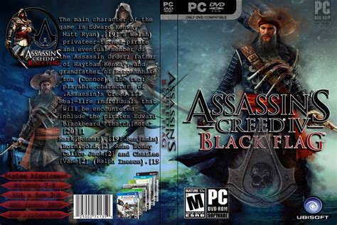 Assassins Creed Iv Black Flag Pc Box Art Cover By Heart Breaker