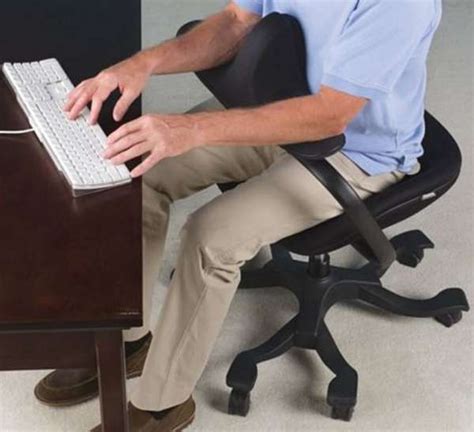 To maintain stability and balance. Slouch-Correction Seating : Office Chair Posture