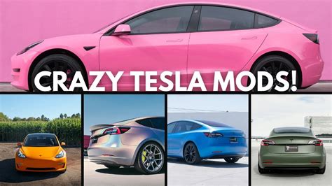 Tesla Model 3 Mods And Customizations 🔥 Tesla Tours Episode 1 Youtube