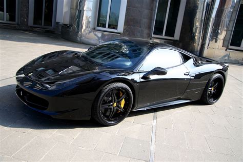 The Top Cars Ever New Look Ferrari 458 Italia Black Carbon Edition By