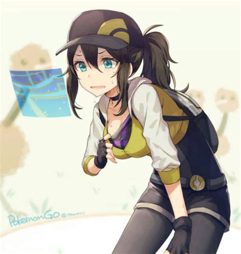 Pokemon Go Female Trainer By Omega Tippy135356 On Deviantart