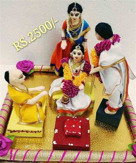 Pin By Asha Latha On Golu Dolls Wedding Doll Indian Dolls Dolls