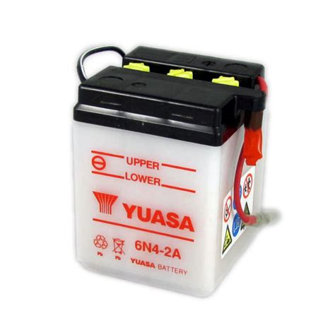 A standard car or motorcycle '12 volt' battery should not be discharged below 10 volts it depends on both how well is made, and to level charged. Yuasa Motorcycle Battery 6N4-2A 6V 4Ah From County Battery ...