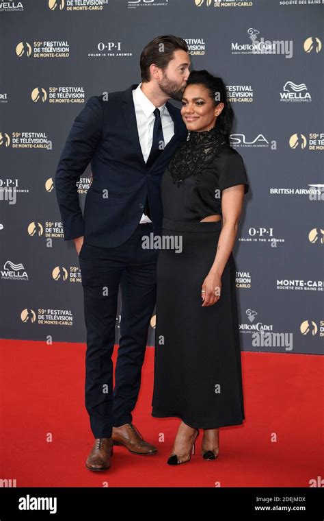 Ryan Eggold and Freema Agyeman attend the opening ceremony of the 59th