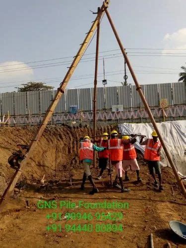 Under Reamed Piling Method At Rs 500 Feet In Chennai Id 12427205062