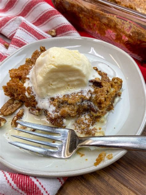 Southern Pecan Pie Cake Recipe Back To My Southern Roots