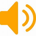 Speaker Icon Transparent Icons Orange Library Audio