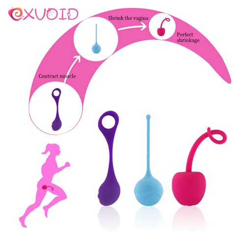 Exvoid Sex Toys For Women Smart Kegel Ball Silicone Ben Wa Ball Vaginal