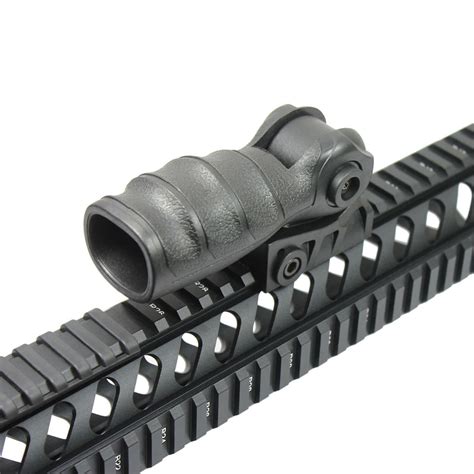 Tactical Push On Qr Vertical Forward Folding Foregrip Grip For Picatin