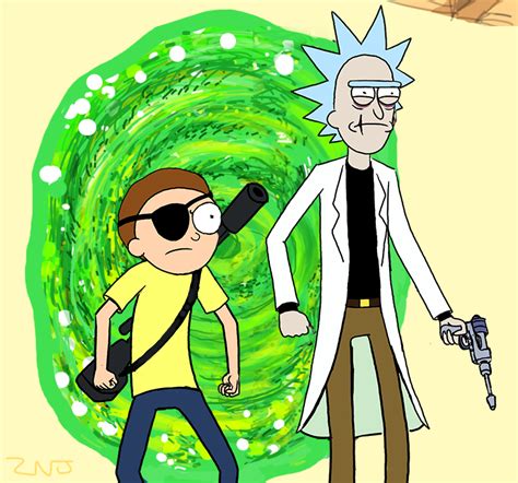 Evil Rick And Morty For Draw Something 2 By Zachjacobs On Deviantart