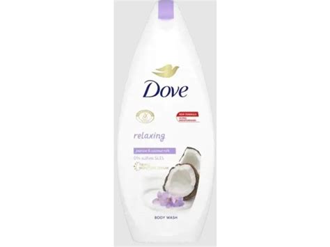 Dove Relaxing Body Wash Jasmine Petals And Coconut Milk 225 Ml