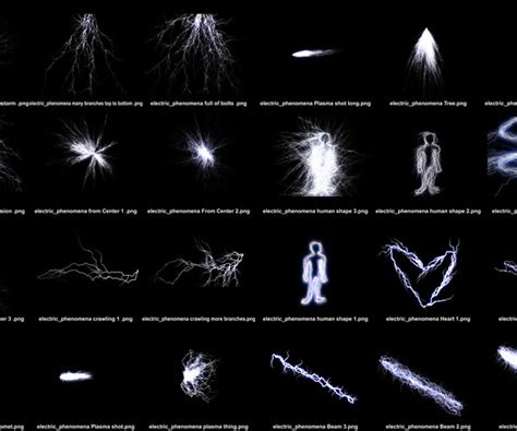 Artstation Electrical Phenomena Beams And Ghosts And Special Shapes