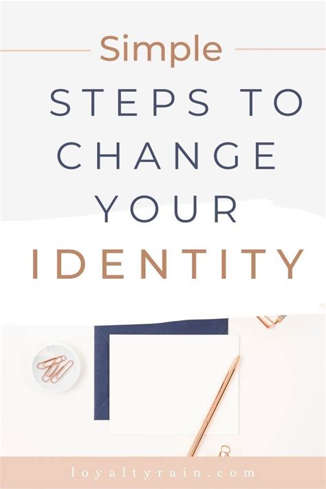 Change Your Identity To Reach Achieve Your Goals Positive Mindset