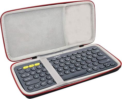 Asafez Hard Case For Logitech K380 Multi Device Bluetooth Keyboard
