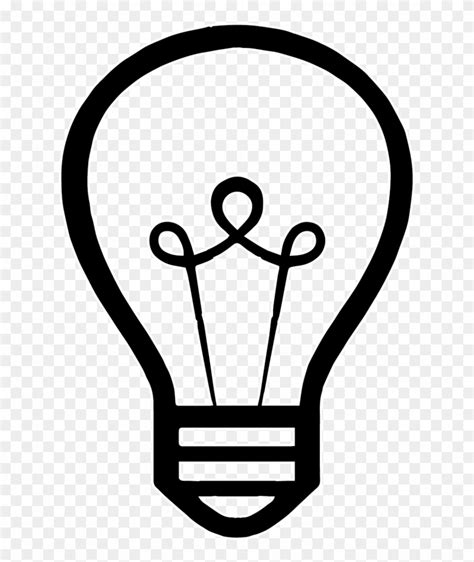 Bulb 02 Royalty Free Light Bulb Icon Clipart 1090477 Pinclipart
