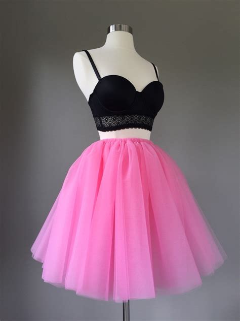 Bubblegum Tulle Skirt Adult Tutu Pink Tutu Pink Tulle Skirt Adult
