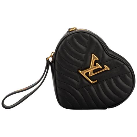 New In Box Louis Vuitton Limited Edition Black Heart Crossbody Bag At