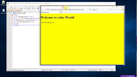 Easy Steps To Background Colour Change In Html For Your Website Design