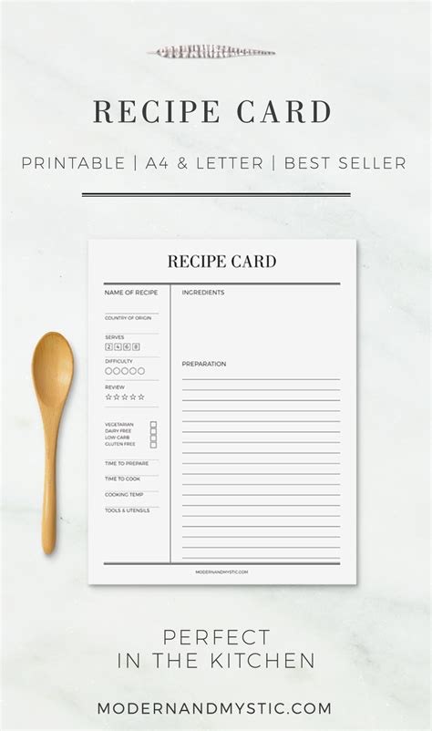 Create Your Own Printable Recipe Book Recipe Binder Or Recipe