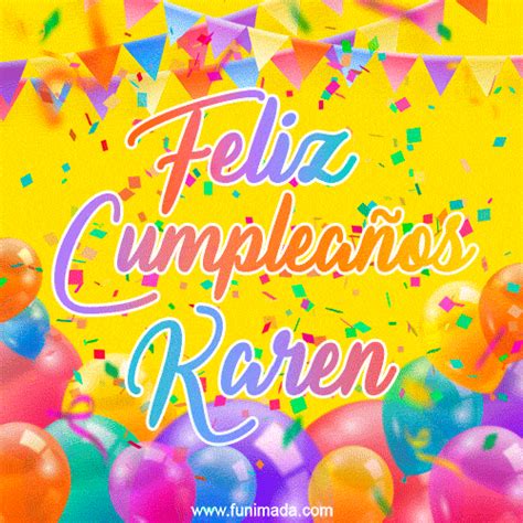 Top 140 Imagenes De Feliz Cumpleaños Karen Destinomexicomx