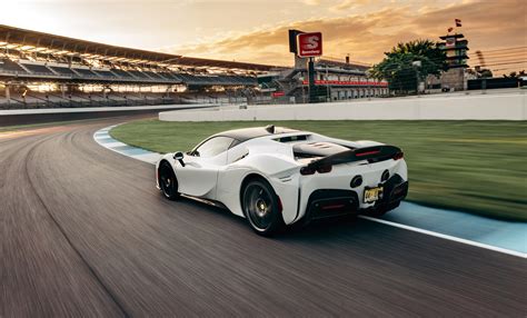 Ferrari Claims A Lap Record For The Sf Stradale At Indianapolis Motor