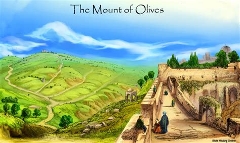 What Does The Mount Of Olives Represent Elma Burnham