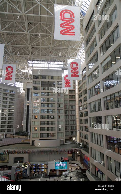 Atlanta Georgia Cnn Center Cable News Network Television News Media