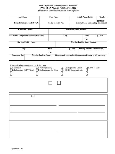 Blank Pasrr 2019 2024 Form Fill Out And Sign Printable Pdf Template