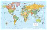 Images of Flat Map Of The World