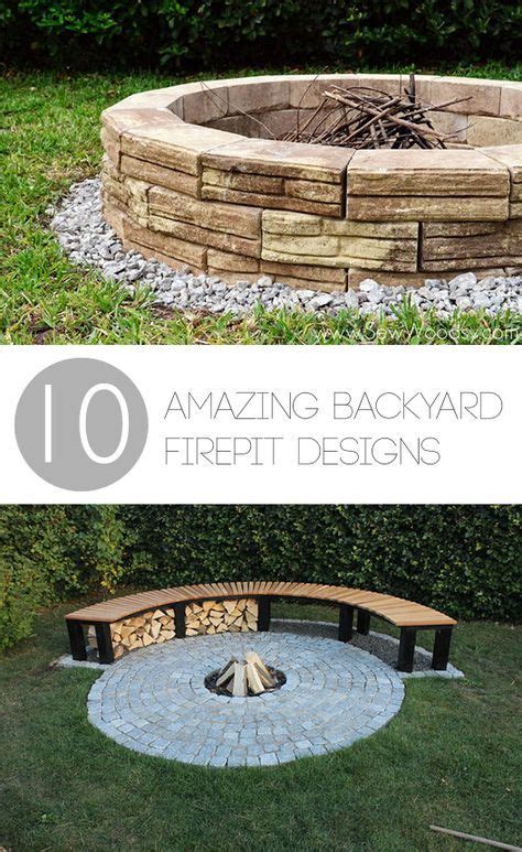Besides warming your cold weather, it sounds interesting that you may cook your food over an. 10 Amazing Backyard DIY Firepit Designs | Fire pit ...