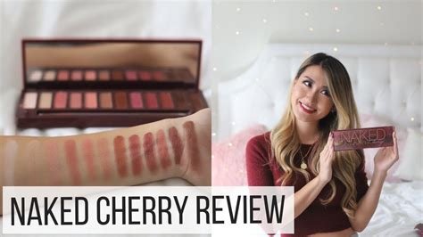 Urban Decay Naked Cherry Palette Review Swatches YouTube