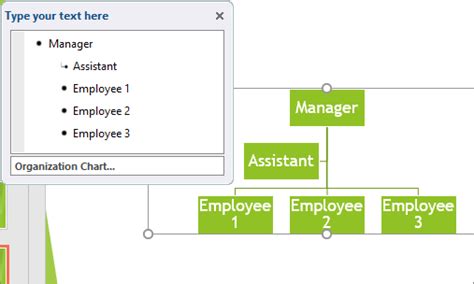 Create An Organization Chart Using Smartart Graphics Office Support