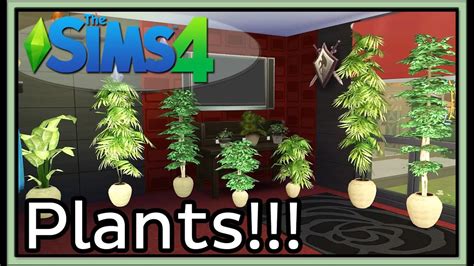 The Sims 4 Cc Plants Set By Mutske Youtube