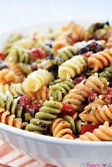 Pictures of Easy Garden Rotini Pasta Salad