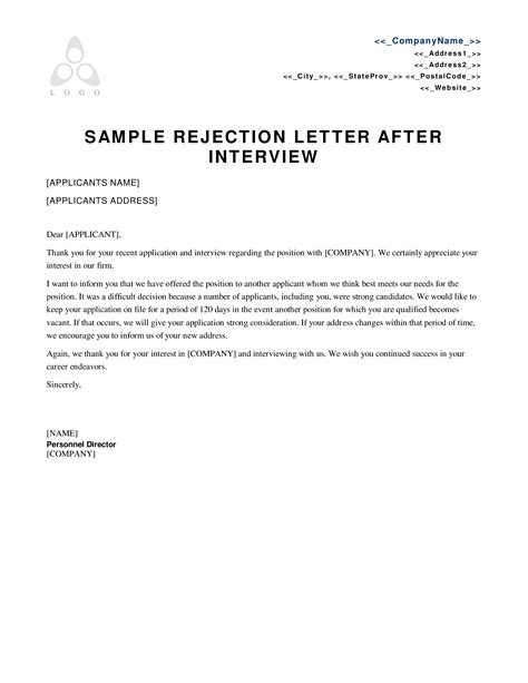 I was employed as salon coordinator at earth salon opening on september 2017. Employment Rejection Letter after Applicant interview ...