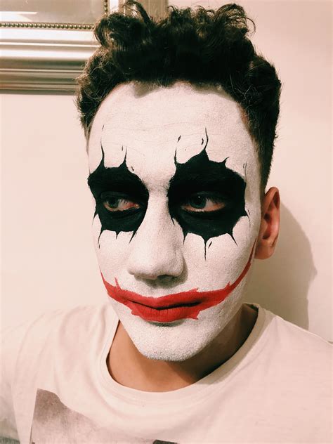 Joker Face Paint Joker Face Paint Joker Face Halloween Face Makeup