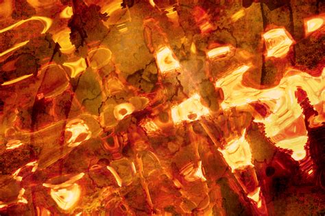 1536x864 Wallpaper Light Abstract Distorted Fire Full Frame