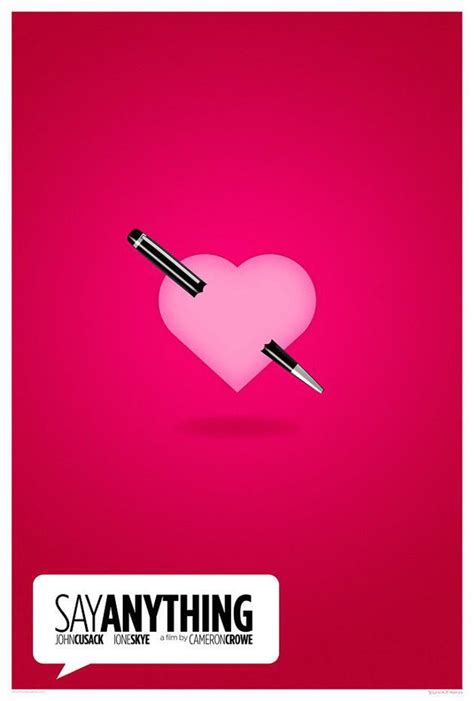 I Gave Her My Heart She Gave Me A Pen Minimalist Movie Poster Movie
