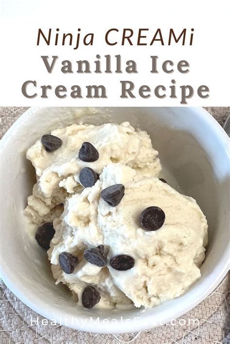 Ninja Creami Vanilla Ice Cream Recipe Recipe