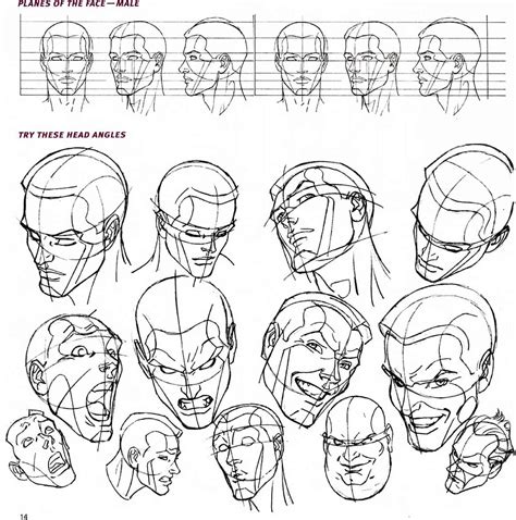 Comic Book Drawing Comic Face Face Drawing