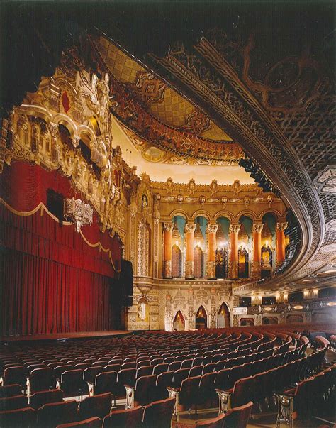 The Fox Theatre In Detroit Built 1927 And Still Open Rpics
